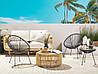 Набір з 2 стільців з ротанга ACAPULCO II Black, фото 4