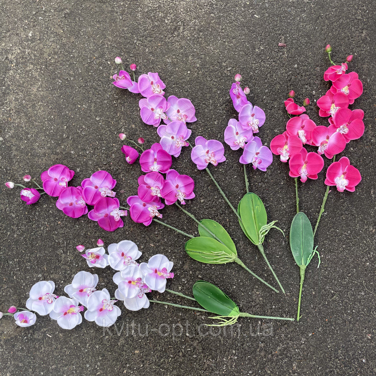 Орхідея штучна фаленопсис для заливання 73 см, фото 1