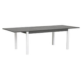 Садовий стіл розсувний 168/248 x 100 см Сірий PANCOLE