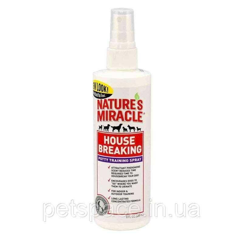 Спрей 8в1 Nature’s Miracle (для привчання до туалету) 237мл., фото 1