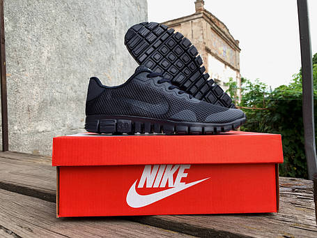 Чоловічі кросівки Nike Free Run 3.0 v2 темно-сині, фото 1