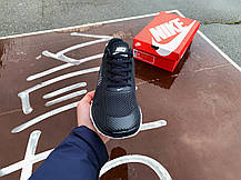 Чоловічі кросівки Nike Free Run 3.0 v2 темно-сині з білим, фото 5
