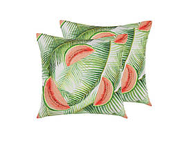 Набір з 2 різнокольорових садових подушок 45 x 45 см LOVOLETO