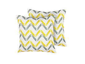 Набір з 2 садових подушок 45 x 45 см різнокольорові AFFILE