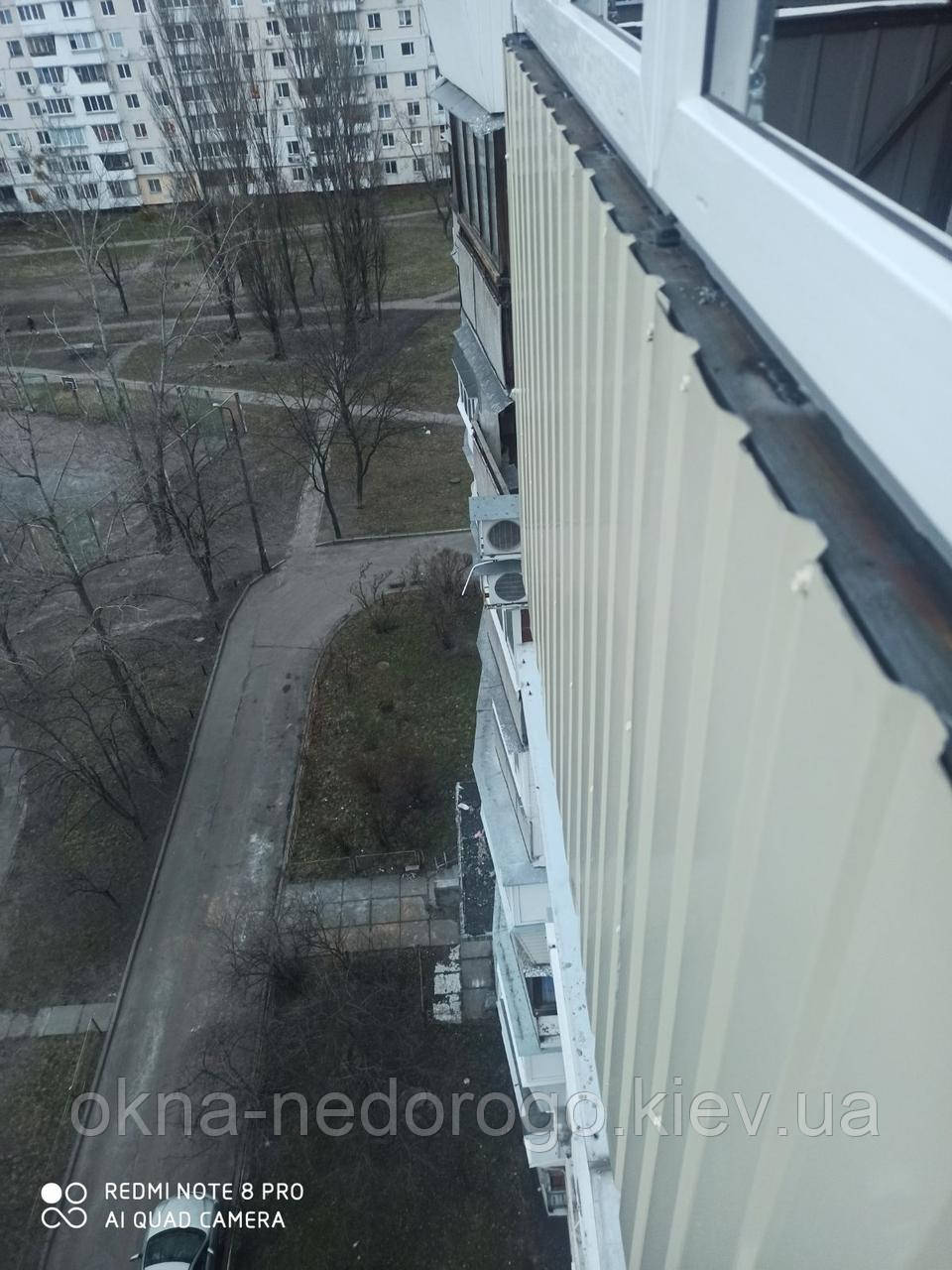 Балкон под ключ Бортничи - фото 8 - id-p654387