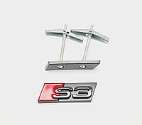 Эмблема решетки радиатора Audi S3 чёрная
