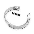 Ремінець Magnetic Metal Strap для Honor Band 4 / 5 Silver, фото 6