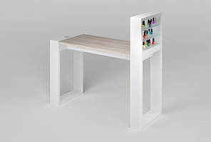 Манікюрний стіл модульний для салону краси з надбудовою столик для майстра манікюру VM142