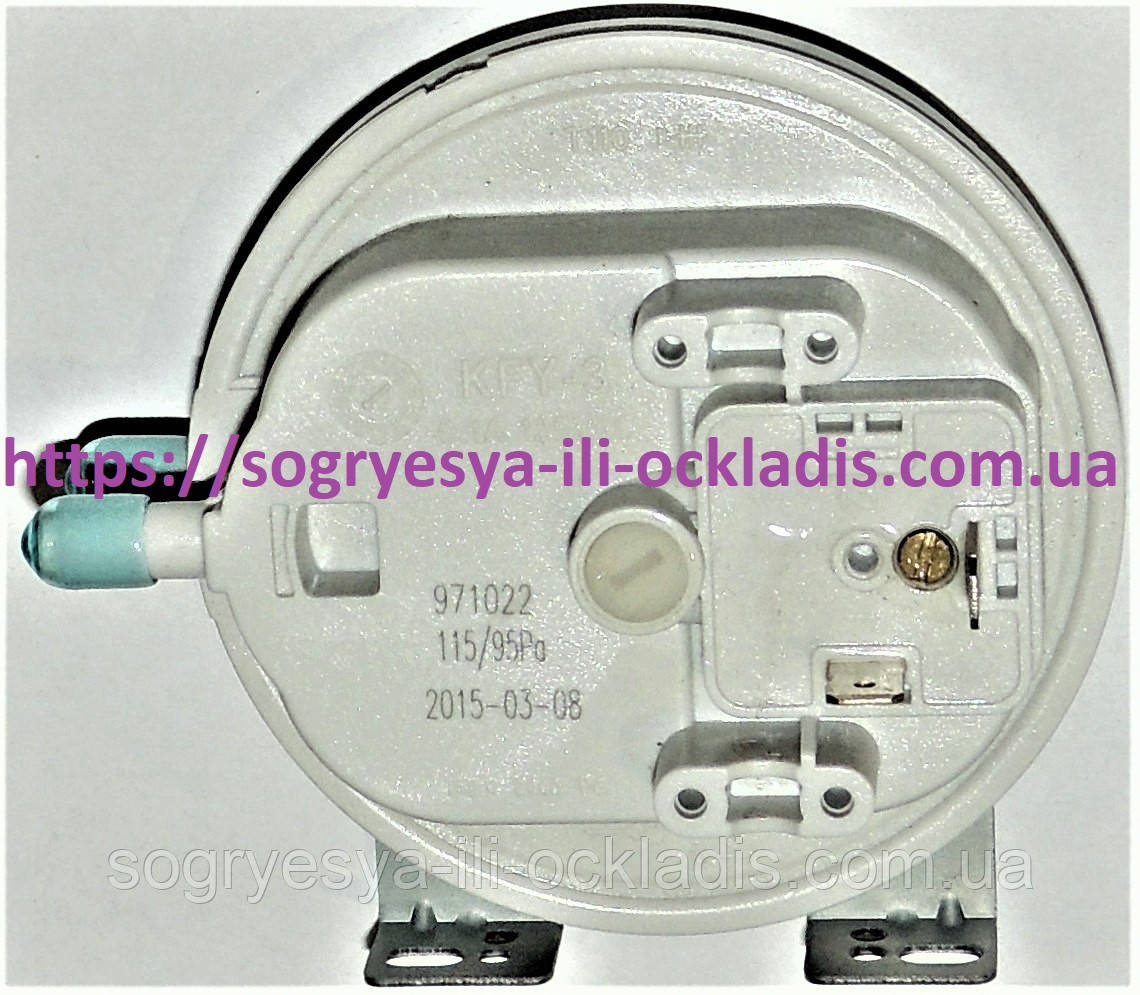 Датч. Дав. возд. 115/95 Ра (б.ф.у, EU) Baxi-Westen, Ferroli Domipr/ Domicomp, арт. 721890800A, к.з. 00614, фото 1