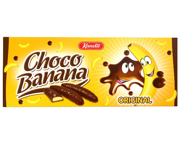 Цукерки шоколадні Choco Banana (з бананової начинкою) Kandit 280 г Хорватія