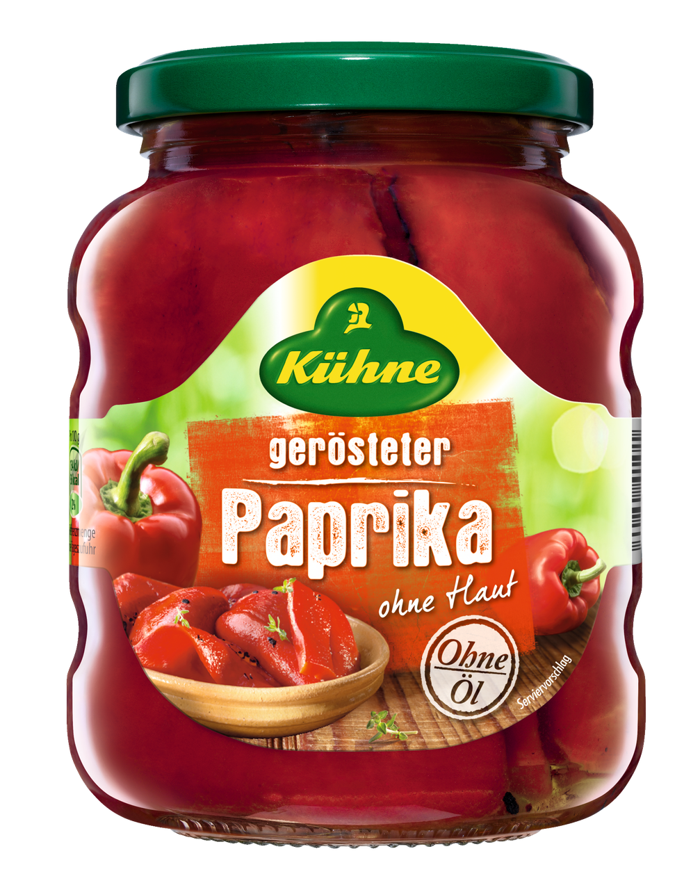 Паприка підсмажена Kuhne PAPRIKA 340 гр.