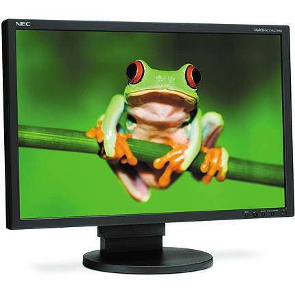 Монітор NEC MultiSync E222W-BK / 22" (1680x1050) TN+film / VGA, DVI, фото 2