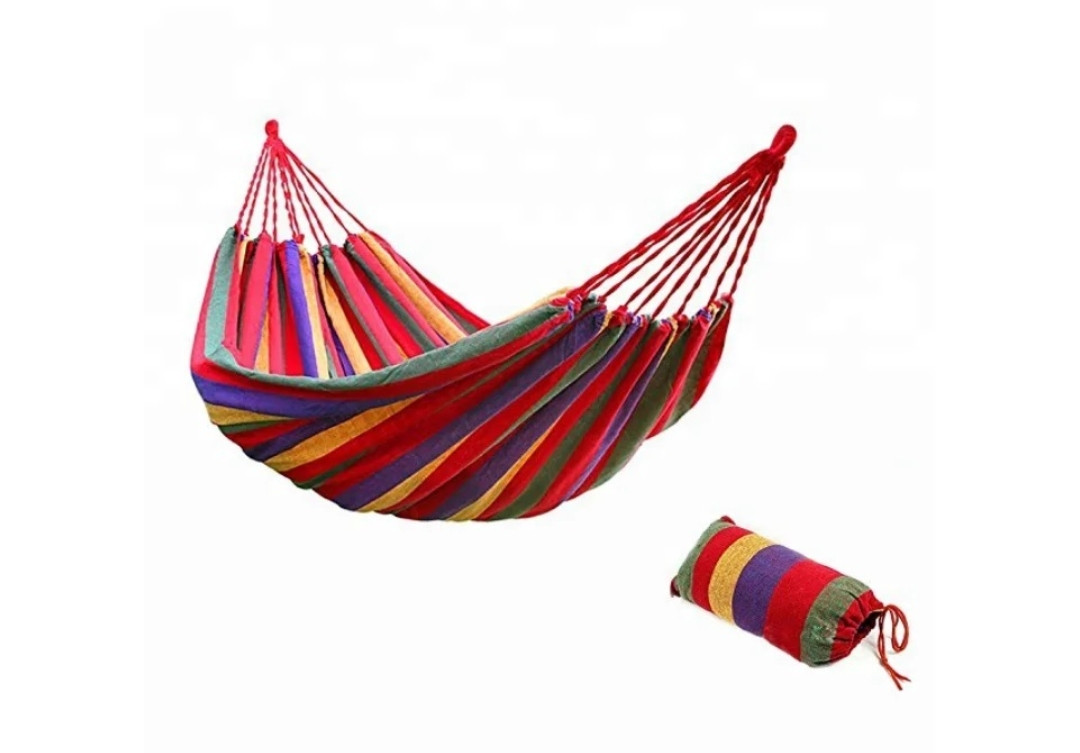 Гавайський гамак 190*80 см бавовна Різнобарвний, фото 1