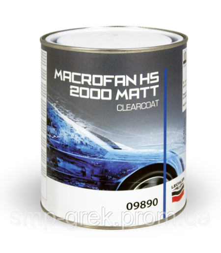 MACROFAN HS 2000 MATT лак матовий 1 л+0.25 л