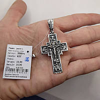 Срібний Хрест 3355 чорнений