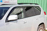 Дефлектори вікон, вітровики Toyota Land Cruiser Prado 150 2009-2024 (6шт./Autoclover D098), фото 3