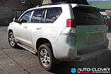 Дефлектори вікон, вітровики Toyota Land Cruiser Prado 150 2009-2024 (6шт./Autoclover D098), фото 7