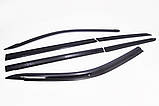 Дефлектори вікон, вітровики Toyota Land Cruiser Prado 150 2009-2024 (6шт./Autoclover D098), фото 8