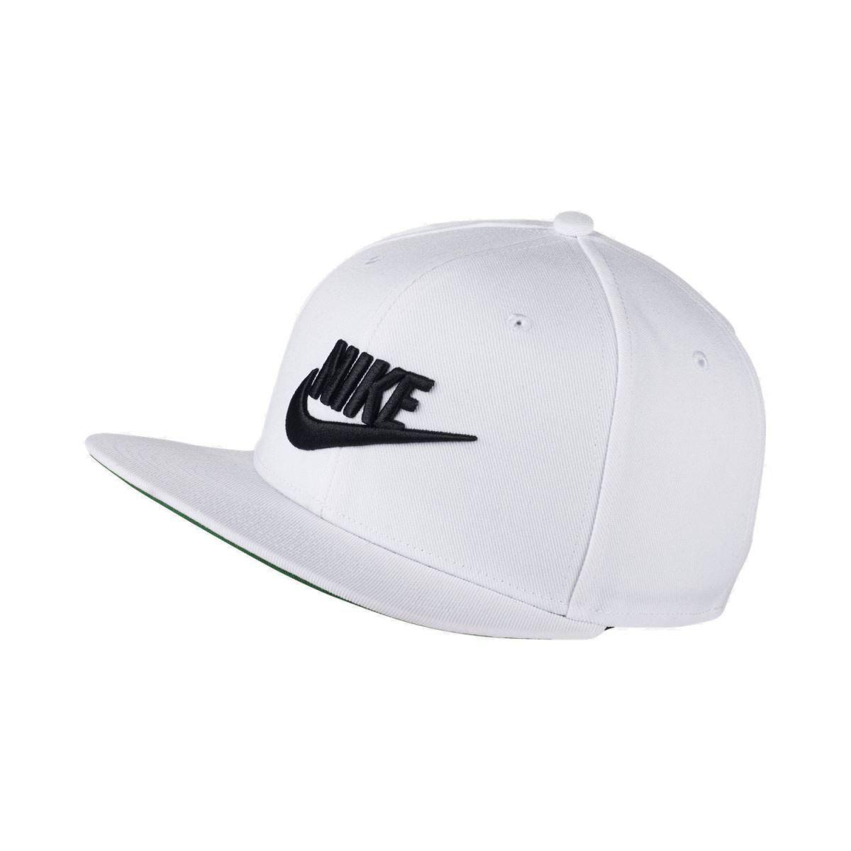 Кепка-бейсболка з прямим козирком Nike Futura Snapback In White 6-панельний снепбек (891284-100)