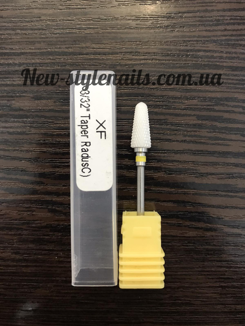 Насадка для фрезера керамічна, циліндр (жовта)Radus (c)