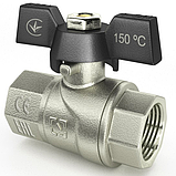 Кран кульовий 1/2" вв ПОСИЛЕНИЙ для води Raftec (Німеччина), фото 2