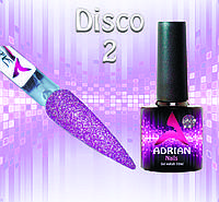 Светоотражающие Гель Лаки Adrian Nails 10мл - Disco №2