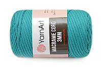 YarnArt Macrame Cord 3mm, Темная бирюза №783