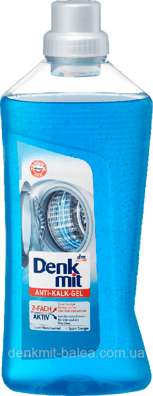 Гель для очищення та захисту пральних машин від накипу DenkMit Anti-Kalk-Gel 1000 мл