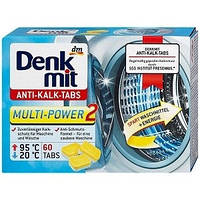 Таблетки від накипу для пральних машин Denkmit Anti-Kalk-Tabs 60 шт.