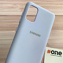 Чохол для Samsung Galaxy A41 з мікрофіброю оксамитовий всередині накладка чохол на самсунг а41 бузковий CFA, фото 2