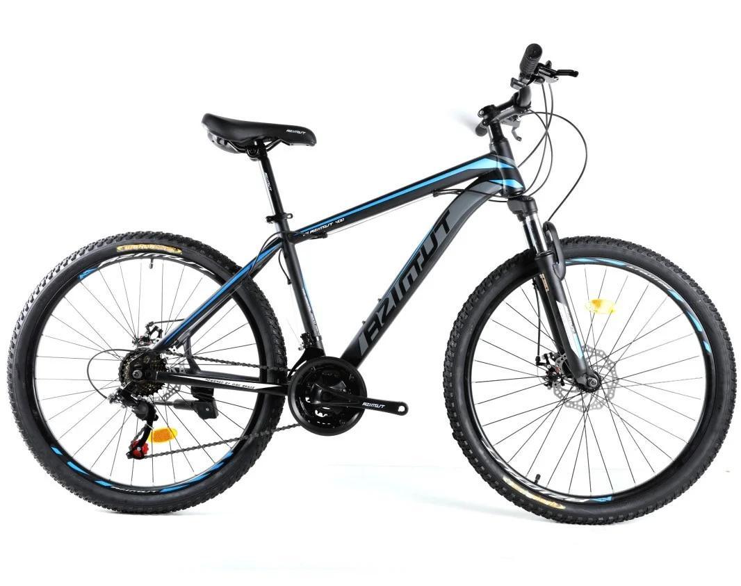 Горный велосипед Azimut Power 26 дюймов. Дисковые тормоза. Рама 19.5". Черно-красный., фото 1