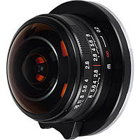 Об'єктив Laowa 4mm f/2.8 Circular Fisheye Canon EF-M/на складі