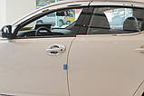 Хром накладки на ручки KIA Optima K5 2010-2014 (Autoclover B820), фото 7