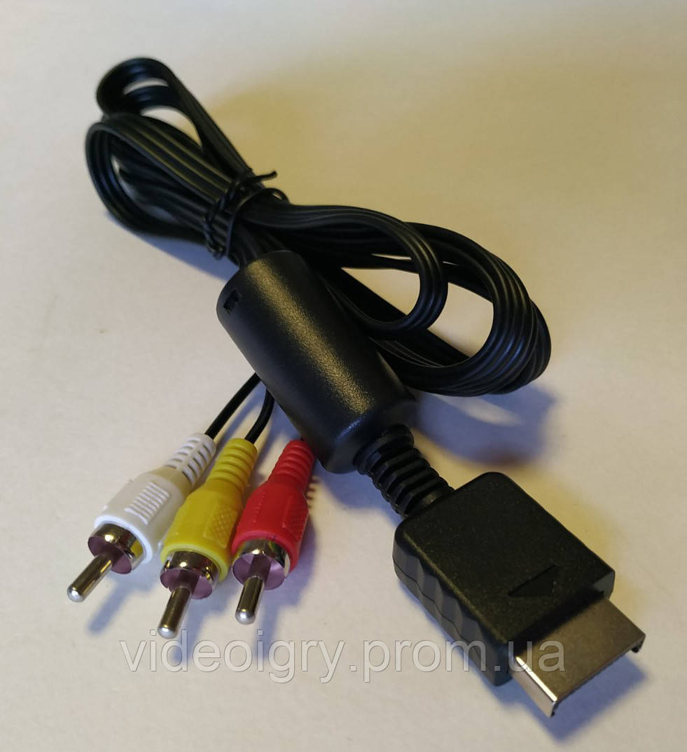 AV кабель для Sony Playstation 1,AV Cable PS1 - фото 4 - id-p34197106