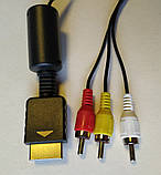 AV кабель для Sony Playstation 1,AV Cable PS1, фото 5