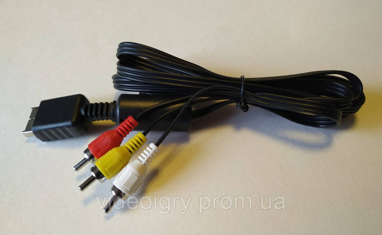 AV кабель для Sony Playstation 1,AV Cable PS1 - фото 1 - id-p34197106