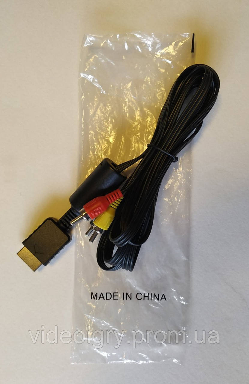 AV кабель для Sony Playstation 1,AV Cable PS1 - фото 3 - id-p34197106