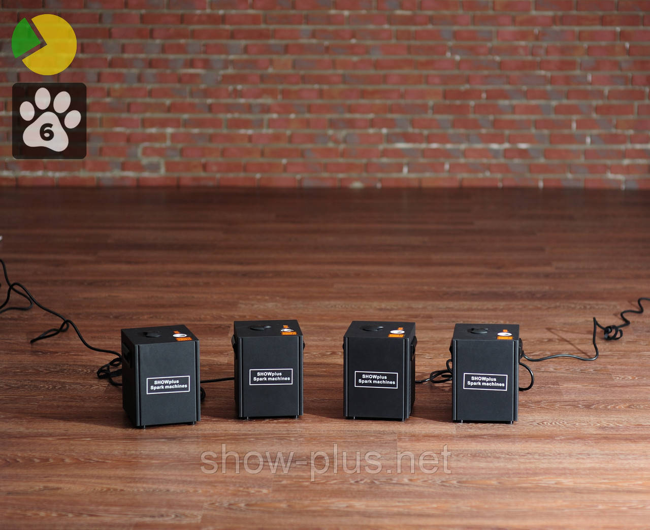 Генератор холодних іскор SHOWplus SPM-01 Quatro - 4 шт. (апарат холодних фонтанів)