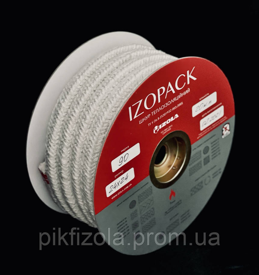 Керамический шнур Izopack-90 квадратного сечения 6 х 6 - фото 1 - id-p148426184