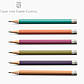 Олівці змінні чорнографітні Graf von Faber-Castell 3 pocket pencils Guilloche Violet Blue, 3 шт., 118664, фото 7
