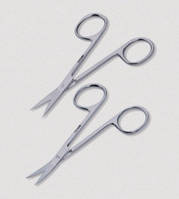 Ножницы хирургические, Форма Изогнутой формы , Длина 130 мм, ISOLAB, (9204222)