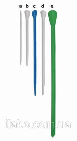 Шпатель для порошку smartSPATULAS®, ПП, Для пробірок 50 мл, Опис Макро , Колір Зелений , Діаметр 1 мм,