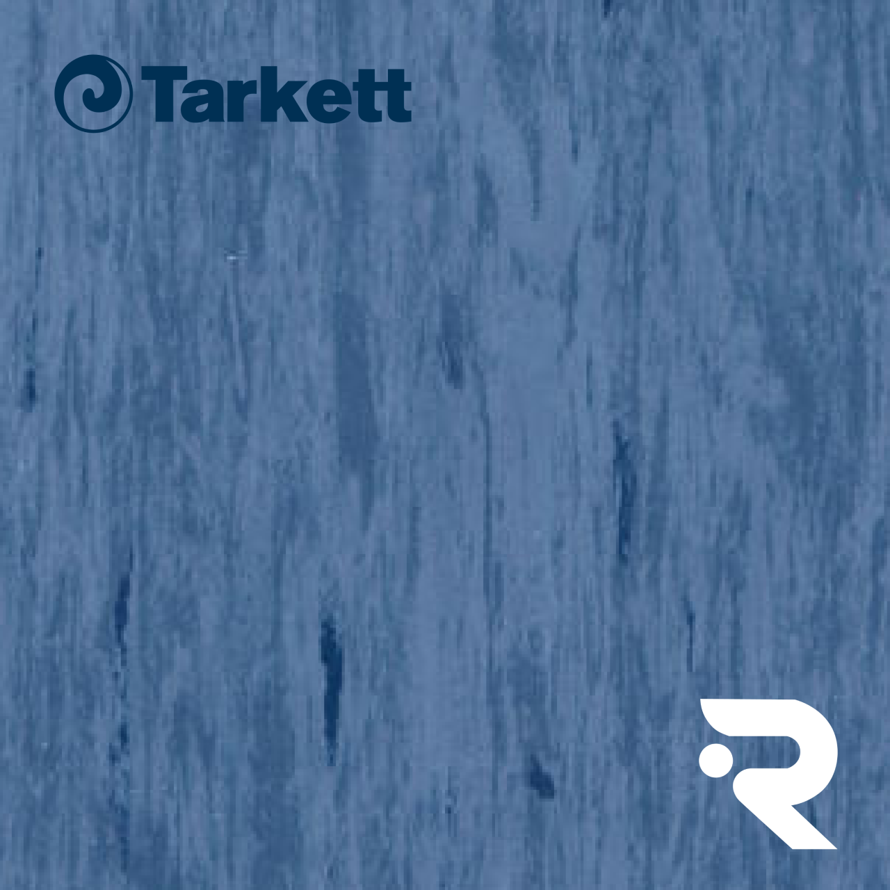 🏫 Гомогенний лінолеум Tarkett | Standard DARK BLUE 0493 | Standard Plus 2.0 mm | 2 х 23 м