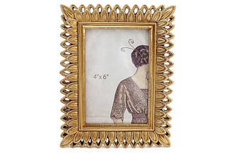 Рамка для фото Глорія, 21.5см, колір - золото