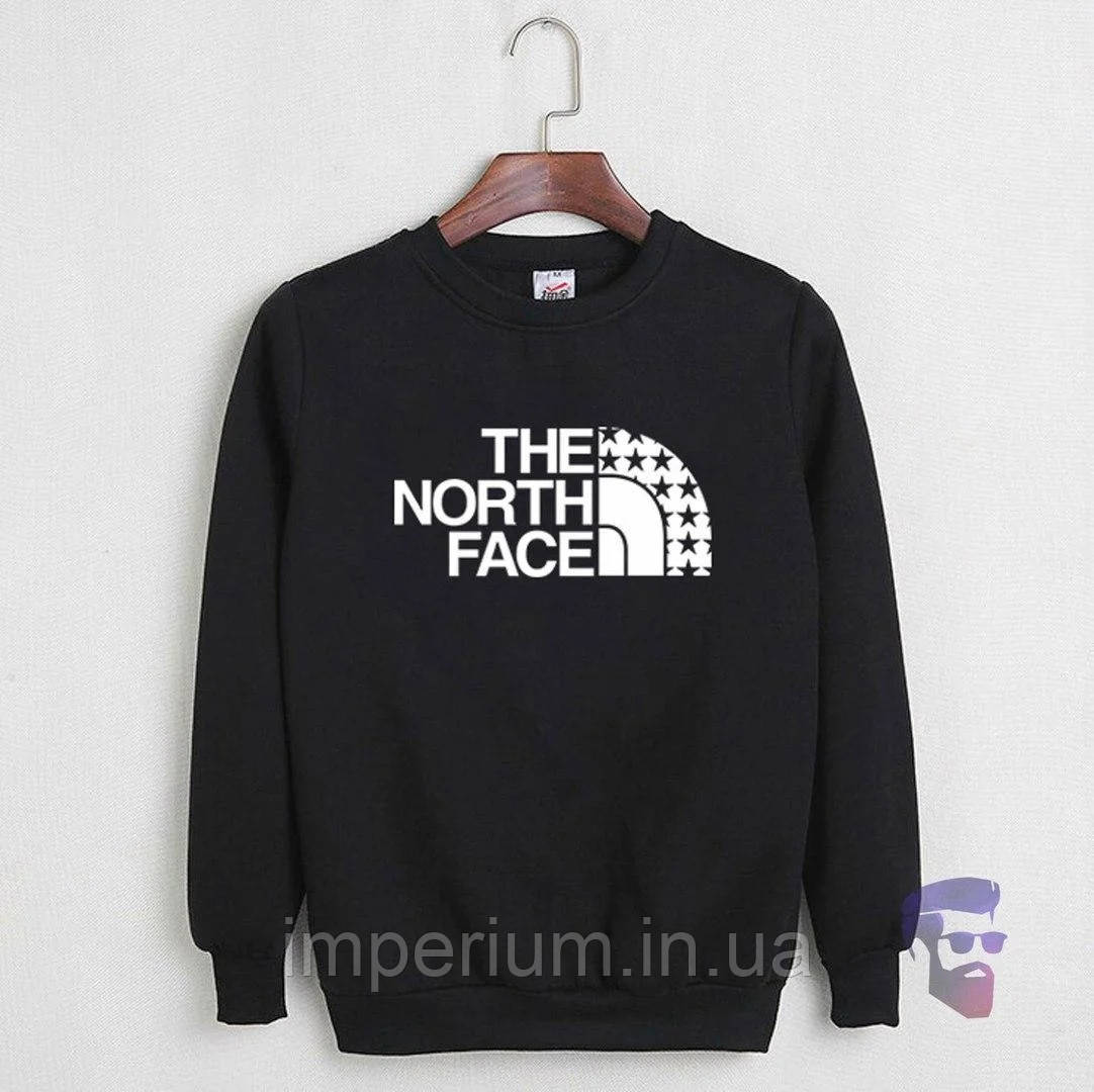 Світшот The North Face stars logo | стильна кофта