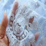 Нарядна сукня для дівчинки розмір 122 блакитна, фото 4