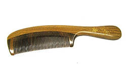 Сандаловий гребінець для волосся натуральний