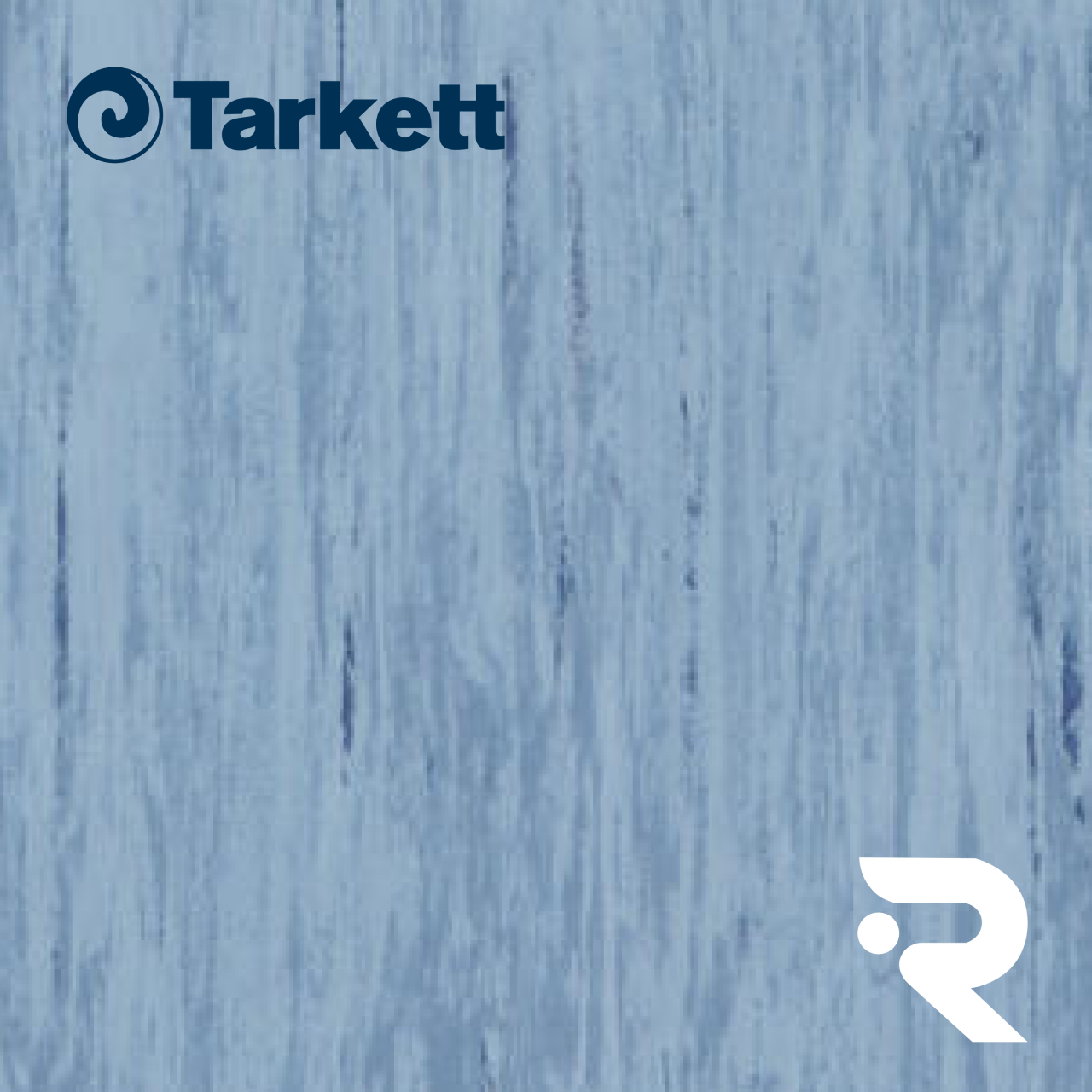 🏫 Гомогенний лінолеум Tarkett | Standard MEDIUM BLUE 0492 | Standard Plus 2.0 mm | 2 х 23 м