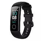 Ремінець Twill Silicone Strap для Honor Band 4 / 5 Black, фото 3