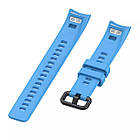 Ремінець Twill Silicone Strap для Honor Band 4 / 5 Light Blue, фото 5